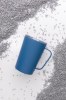 Tasse moderne en acier inoxydable recyclé RCS avec couvercle