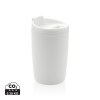 Mug en PP recyclé GRS avec couvercle à bascule