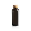 Bouteille 600ml en rPET RCS avec couvercle en bambou