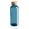 Bouteille 600ml en rPET RCS avec couvercle en bambou