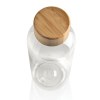 Bouteille 600ml en rPET RCS avec couvercle en bambou