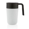 Tasse en acier inoxydable et PP recyclé GRS avec poignée