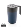 Tasse en acier inoxydable et PP recyclé GRS avec poignée