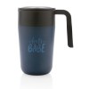 Tasse en acier inoxydable et PP recyclé GRS avec poignée