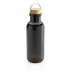 Bouteille 680ml en rPET RCS, couvercle en bambou