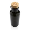 Bouteille 680ml en rPET RCS, couvercle en bambou