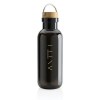 Bouteille 680ml en rPET RCS, couvercle en bambou