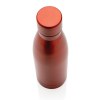 Bouteille iso couleur pleine en acier inoxydable recyclé RCS
