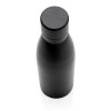 Bouteille iso couleur pleine en acier inoxydable recyclé RCS