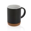 Mug 280ml en céramique avec base en liège