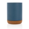 Mug 280ml en céramique avec base en liège
