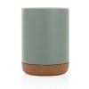 Mug 280ml en céramique avec base en liège