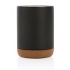 Mug 280ml en céramique avec base en liège