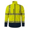 Veste de travail softshell haute visibilité classique Unisexe Rimeck
