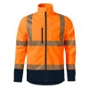 Veste de travail softshell haute visibilité classique Unisexe Rimeck