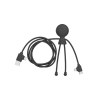 Mr Bio long Fast - Câble d'1 M charge rapide CardPlay/Data Transfer