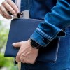 INE Laptop 14/15 - Pochette en cuir recyclé