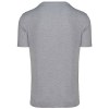 T-shirt col rond manches courtes unisexe