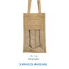 Sac Jute 2 bouteilles