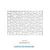 Puzzle français RECTANGLE en bois 20 pièces