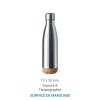 Bouteille isotherme CORK - 500 ml Bleu