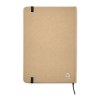 Carnet RECYCLE A5 élastique Noir