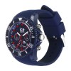 ICE chrono-Bleu Foncé Rouge-Large-CH