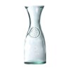 Carafe décorative en verre de qualité robuste, 100% recyclé
