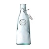 Bouteille décorative à bouchon mécanique fabriquée en verre de qualité robuste, 100% recyclé