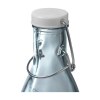 Bouteille décorative à bouchon mécanique fabriquée en verre de qualité robuste, 100% recyclé