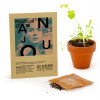 SACHET KRAFT A PERSONNALISER AVEC GRAINES