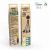 Câble porte clés recyclé 5-en-1 avec LED - BLUETECH