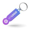 SMARTKEY - Porte-clés jéton aluminium personnalisé