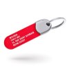Porte-clés strap PVC et métal personnalisable