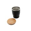 Mug isotherme 'Nagano' avec couvercle en bambou (L)
