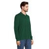 Polo unisexe manches longues polycoton - PRIME LSL