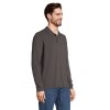 Polo unisexe manches longues polycoton - PRIME LSL