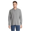 Polo unisexe manches longues polycoton - PRIME LSL