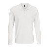 Polo unisexe manches longues polycoton - PRIME LSL