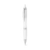 SWING rPET. Stylo bille en 100% rPET avec attache métallique