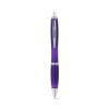 SWING rPET. Stylo bille en 100% rPET avec attache métallique