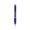 SWING rPET. Stylo bille en 100% rPET avec attache métallique
