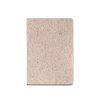 TEAPAD SEMI-RIGID. Bloc-notes A5 avec couverture semi-rigide fabriquée à partir de déchets de feuilles de thé (65%)