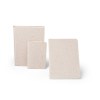 ORGANIC SOFT. Bloc-notes A6 avec couverture souple fabriquée à partir de matière organique d'éléphant (95%)