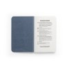 COFFEEPAD SOFT. Bloc-notes A6 avec couverture souple fabriquée à partir de déchets de coques de café (65%)