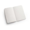 TEAPAD SOFT. Bloc-notes A6 avec couverture souple fabriquée à partir de déchets de feuilles de thé (65%)