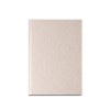 ORGANIC RIGID. Bloc-notes A5 avec couverture rigide fabriquée à partir de matière organique d'éléphant (95%)