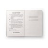 TEAPAD RIGID. Bloc-notes A5 avec couverture rigide fabriquée à partir de déchets de feuilles de thé (65%)
