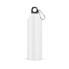 SIDEROT. Bouteille de sport 800mL en aluminium avec mousqueton