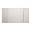 CAPLAN. Serviette de toilette multifonctionnelle et de bain (260g/m²) en coton et en coton recyclé
